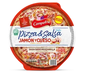 PIZZA JAMON&QUESO