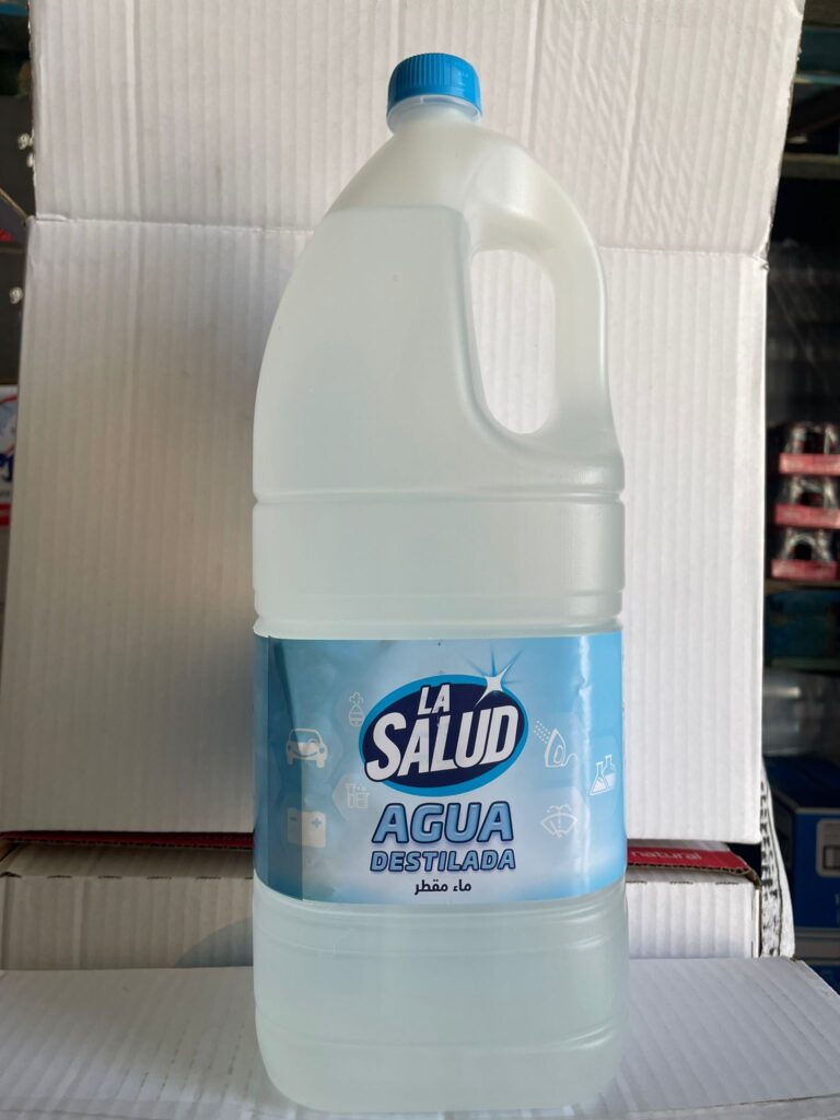 AGUA DESTILADA LA SALUD 5L