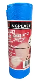 B.BASURA AUTOCIERRE 70X75 AZUL KINGPLAST