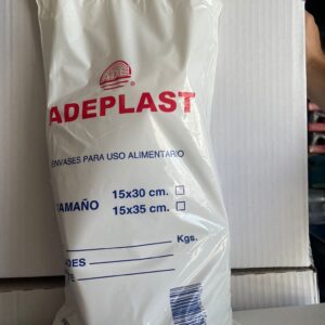 BOLSA TRANSPARENTE 15X30 KINGPLAST