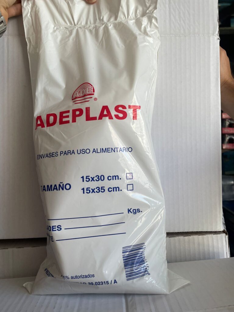 BOLSA TRANSPARENTE 15X30 KINGPLAST