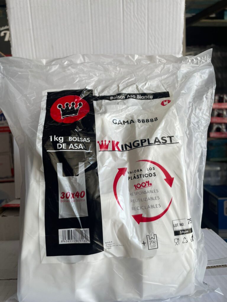BOLSA DE ASA 30X40 KINGPLAST