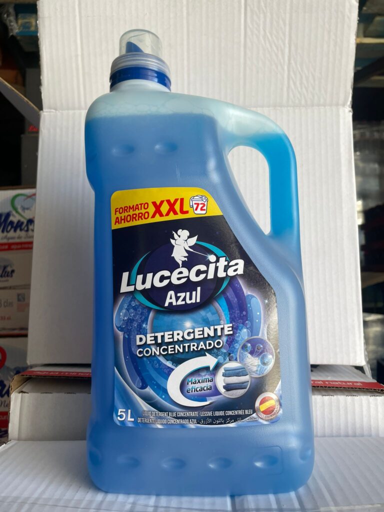 DETER.LIQ.CONCT. AZUL LUCECITA 5L
