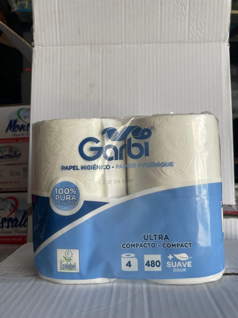 PAPEL HIGIENICO GARBI ULTRACOMPACTO
