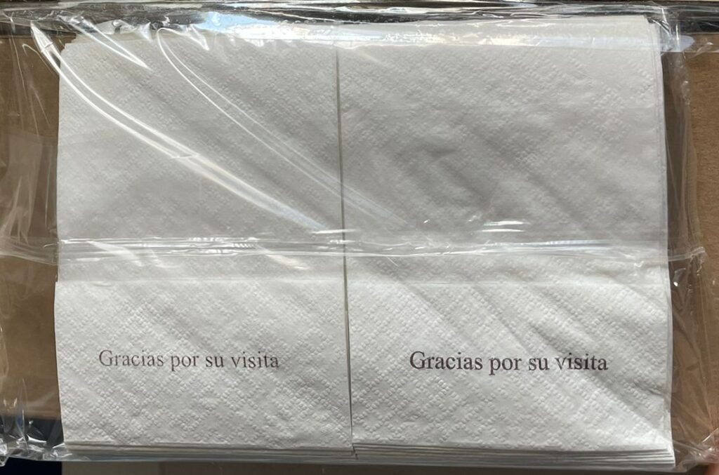SERVILLETAS MINI-SERVICE