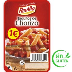 CHORIZO REVILLA TAQUITOS 80GR