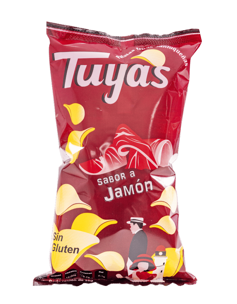 PATATAS SABOR JAMÓN 150GR
